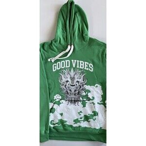 Medium Blind Rooster Double-Sided “Good Vibes” Hoodie